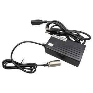 Qili Power 24V 2A Lead-acid Battery Charger QL-09005-B2402000F 3-Pin XLR Black